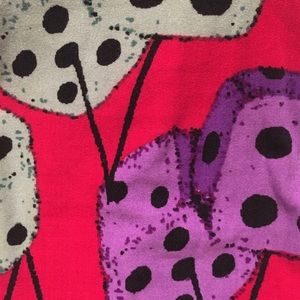 Lularoe OS Fuzzy Dice Leggings